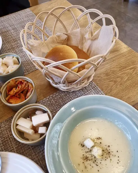 Lezzetli kahvaltı, yemek, yakın çekim.