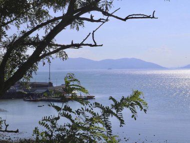 Güzel deniz manzarası