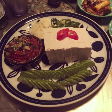 Lezzetli yiyeceklerin yakın görüntüsü