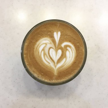 Sütlü sıcak kahve