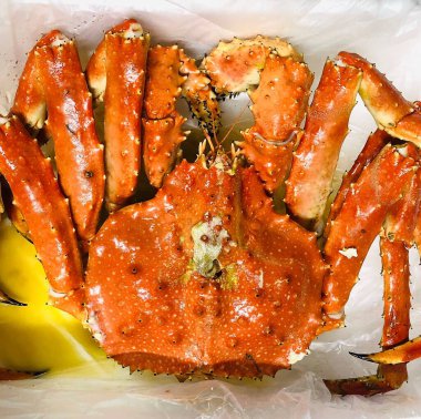 Tereyağlı yengeç, yengeç ve yengeç, deniz ürünleri,