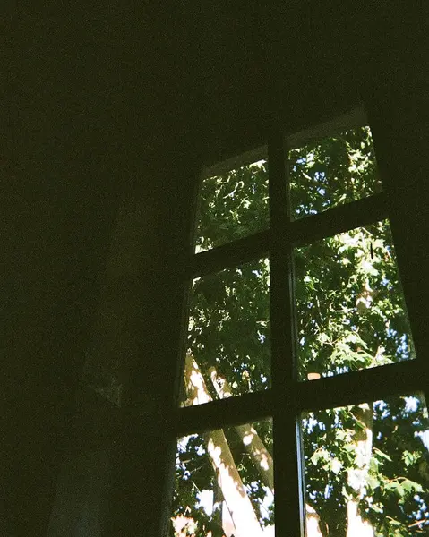 Tayland şehrinin penceresi