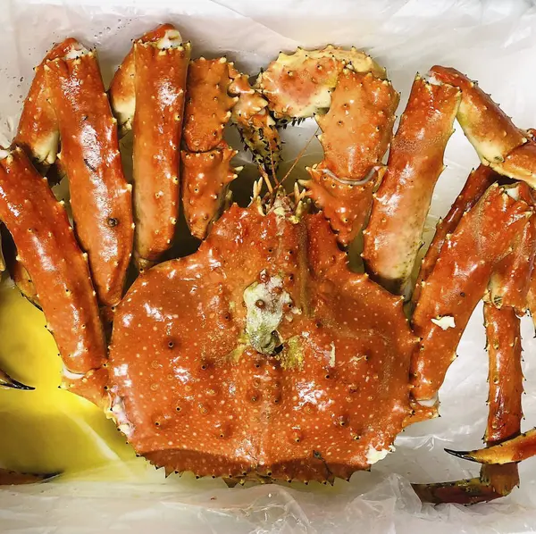 Tereyağlı yengeç, yengeç ve yengeç, deniz ürünleri,