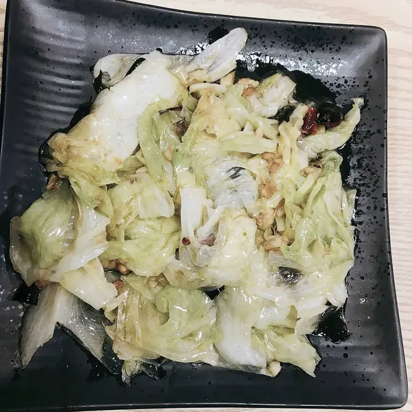 Lezzetli Asya yemeklerinin yakın görüntüsü