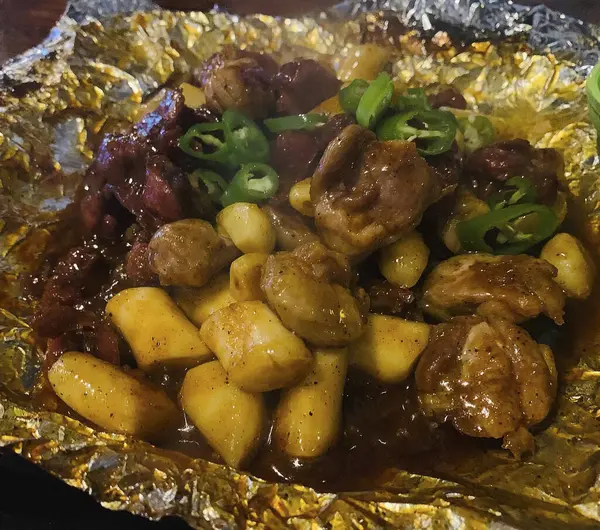 Bir mutfak fotoğrafı.