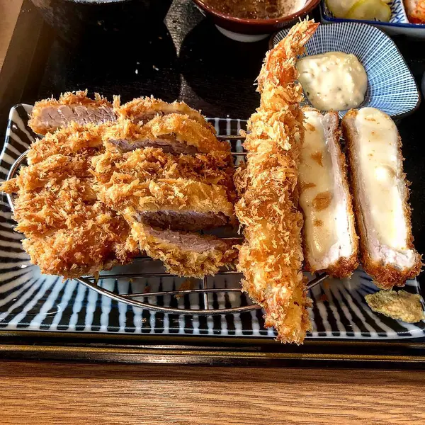 Kızarmış domuz eti fotoğrafı.