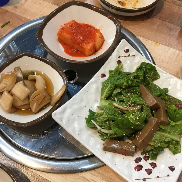 Lezzetli yiyeceklerin yakın görüntüsü