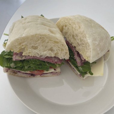 Lezzetli yiyeceklerin yakın görüntüsü