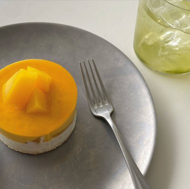 Kremalı ve portakallı kek