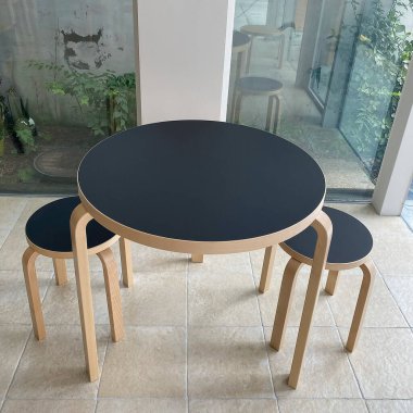 Yemek odası için iç tasarım.