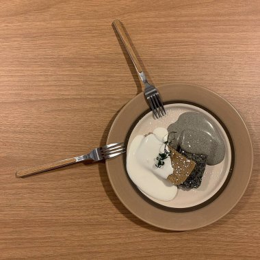 Lezzetli bir yemeğin yakın çekimi.