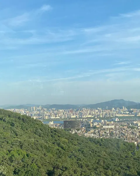 Barselona şehrinin manzarası