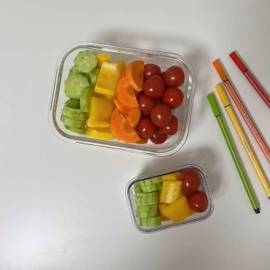 Bir mutfağın içi.