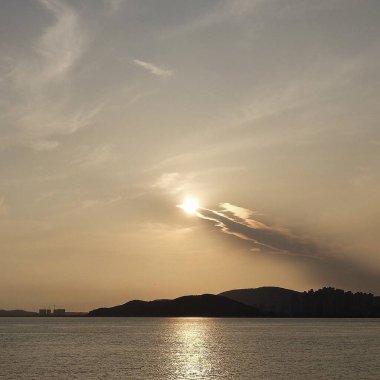 güzel doğanın resimsel manzarası