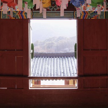 Çin şehrindeki Çin tapınağı.