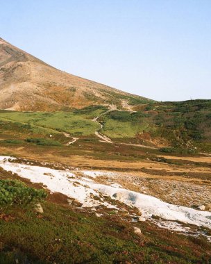 Dağların güzel manzarası