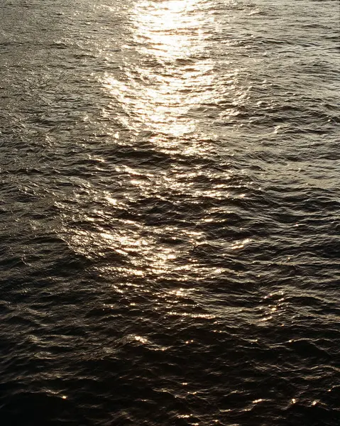 Karadeniz kıyısında dalgalar ve deniz