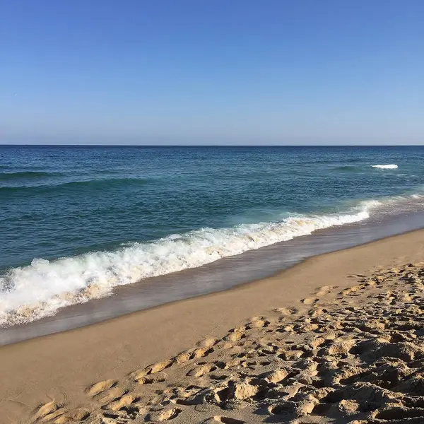 Sahilin güzel manzarası