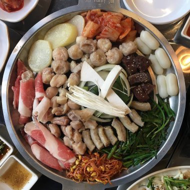 Lezzetli Asya mutfağının yakın görüntüsü