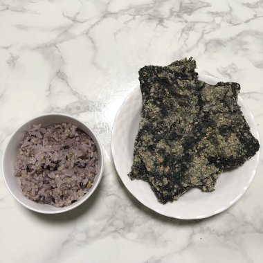 Lezzetli Asya yemeklerinin yakın görüntüsü