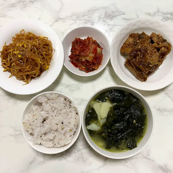 Bir pilav fotoğrafı.