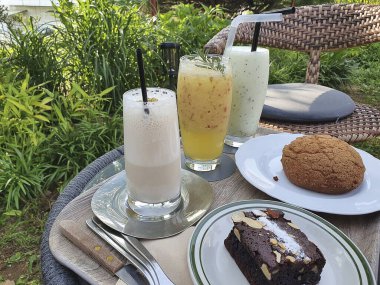 Bir yemeğin mutfak fotoğrafı.