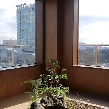 Barselona şehrinin manzarası