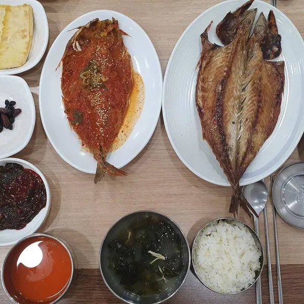 Lezzetli Asya mutfağının yakın görüntüsü