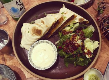 Lezzetli ve sağlıklı yiyecekler, seçici odaklanma