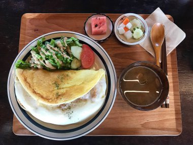 Lezzetli yemekler, seçici odaklanma.