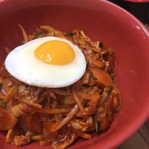 Kore yemeği, Kore usulü kızarmış yumurta.