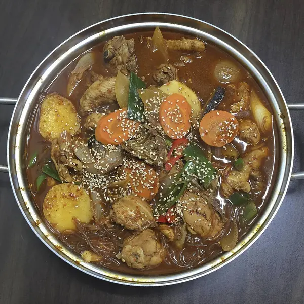 Karıştır - sebzeli kızarmış şehriye ve tavuk