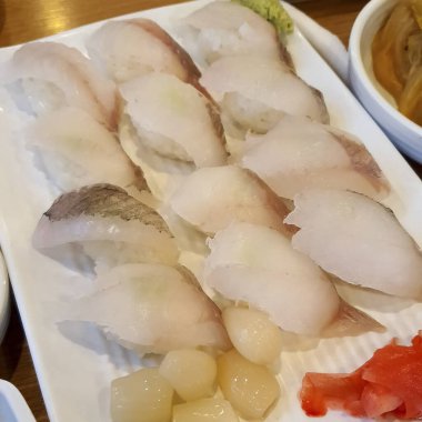 Japon yemeği, suşi, deniz ürünleri, balık, balık.