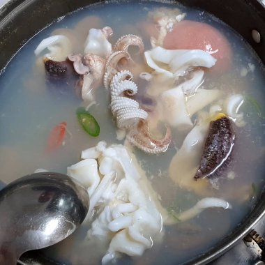 Lezzetli Asya mutfağının yakın görüntüsü