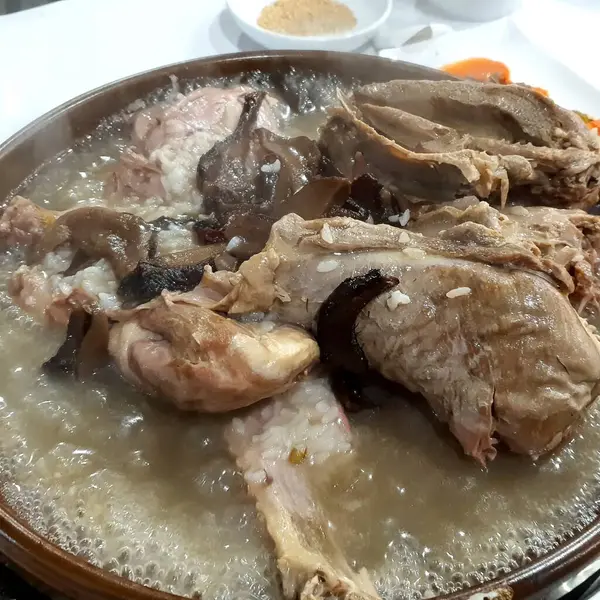 Çorbanın mutfak fotoğrafı.