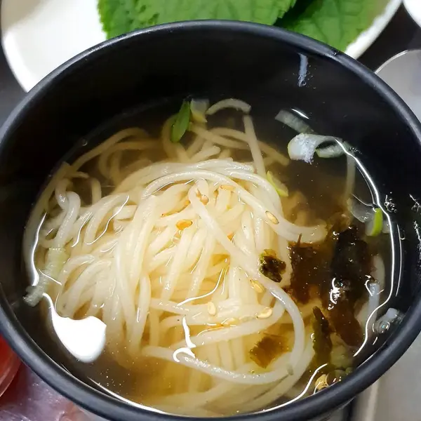 Lezzetli Asya mutfağının yakın görüntüsü