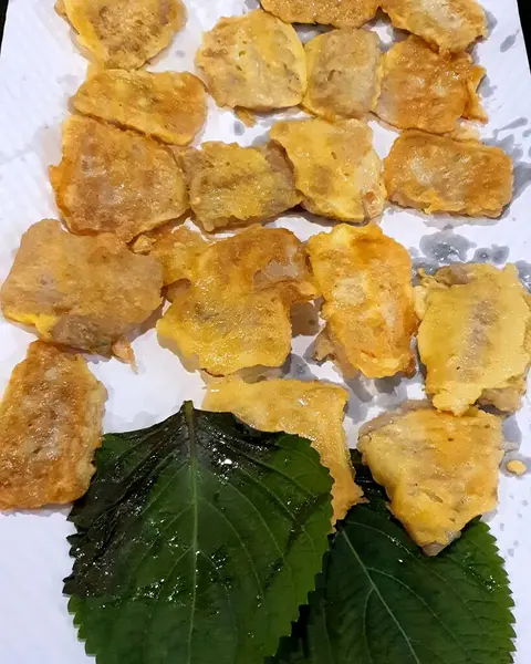 Lezzetli Asya yemeklerinin yakın görüntüsü