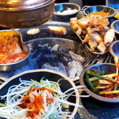 Lezzetli yemekler, seçici odaklanma.