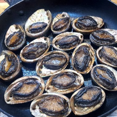 Lezzetli yiyeceklerin yakın görüntüsü