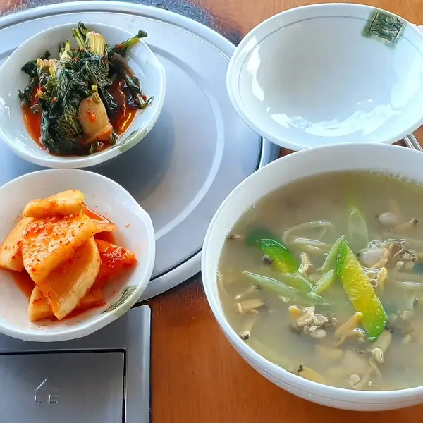 Tayland usulü yemek, yakın çekim.