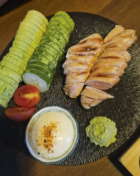 Kızarmış balığın mutfak fotoğrafı.