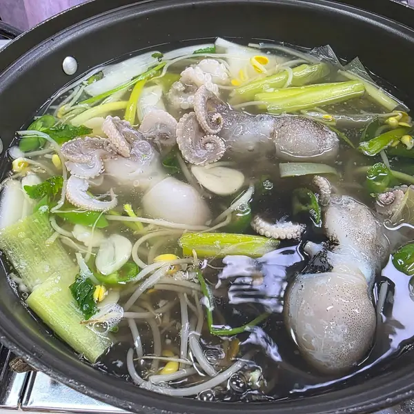 Lezzetli Asya mutfağının yakın görüntüsü