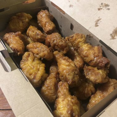 Lezzetli Asya yemeklerinin yakın görüntüsü