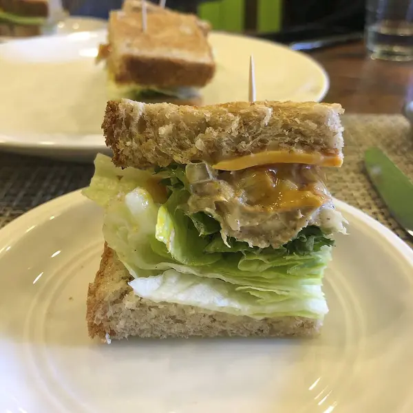 Lezzetli Asya yemeklerinin yakın görüntüsü