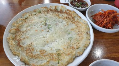 Lezzetli Asya mutfağının yakın görüntüsü