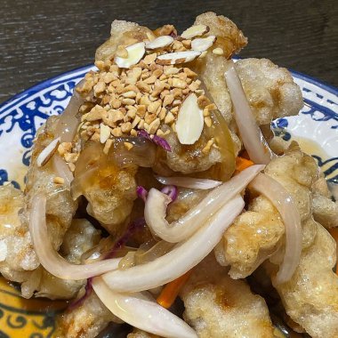 sarımsaklı kızarmış kalamar