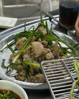 Kızarmış domuz eti fotoğrafı.