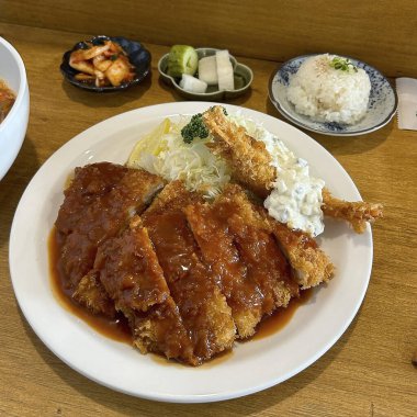 Kızarmış domuz eti fotoğrafı.