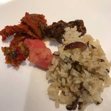 Lezzetli yiyeceklerin yakın görüntüsü