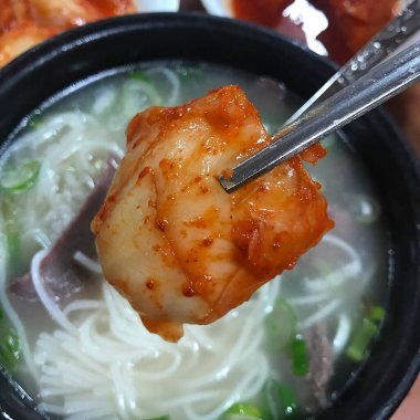 Lezzetli Asya yemeklerinin yakın görüntüsü